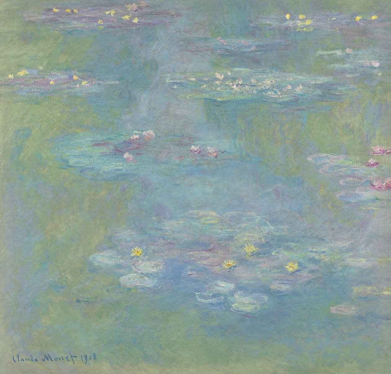 Nymphéas, 1908 - Claude Monet