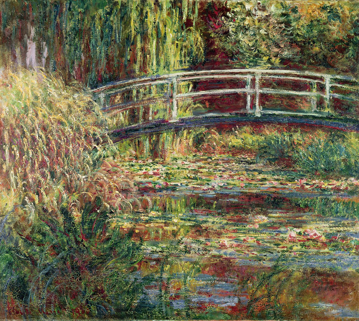 Étang de nénuphars : Harmonie rose - Claude Monet
