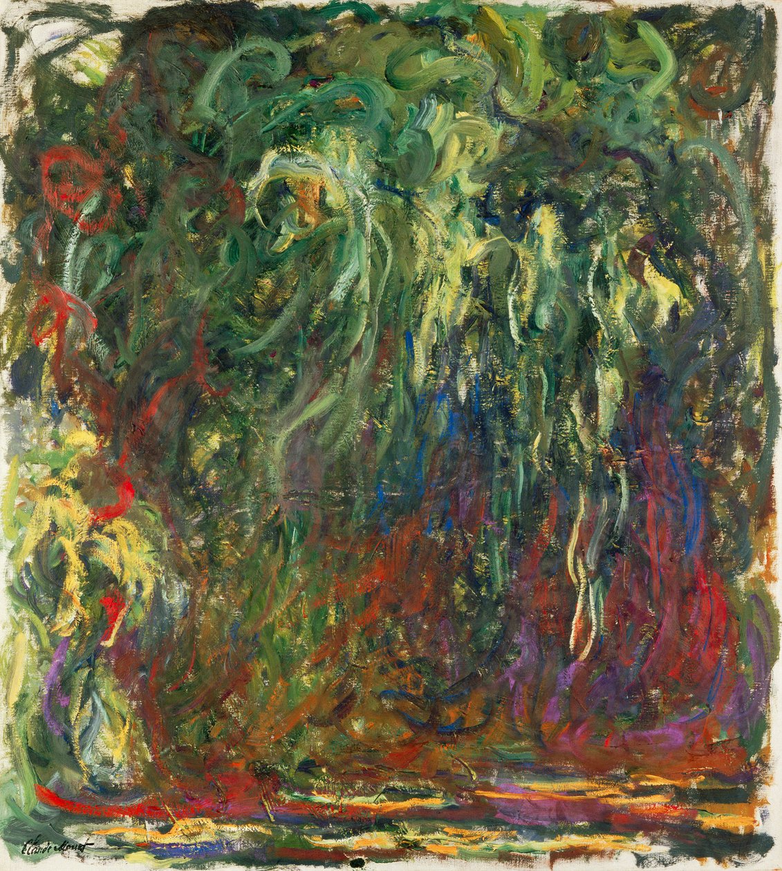 Saule pleureur, 1920-1922 - Claude Monet
