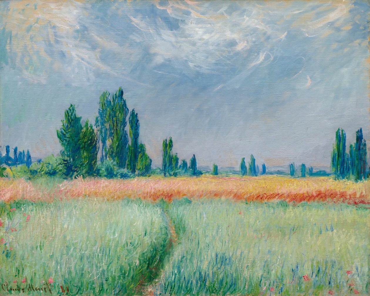 Champ de Blé - Claude Monet