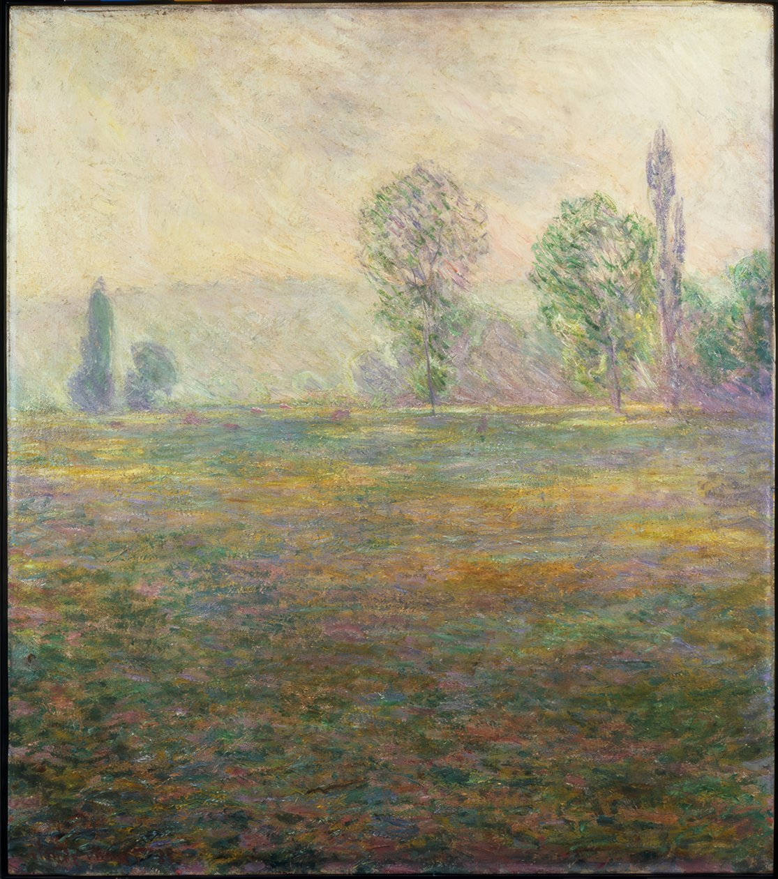 Prairie près de Giverny - Claude Monet