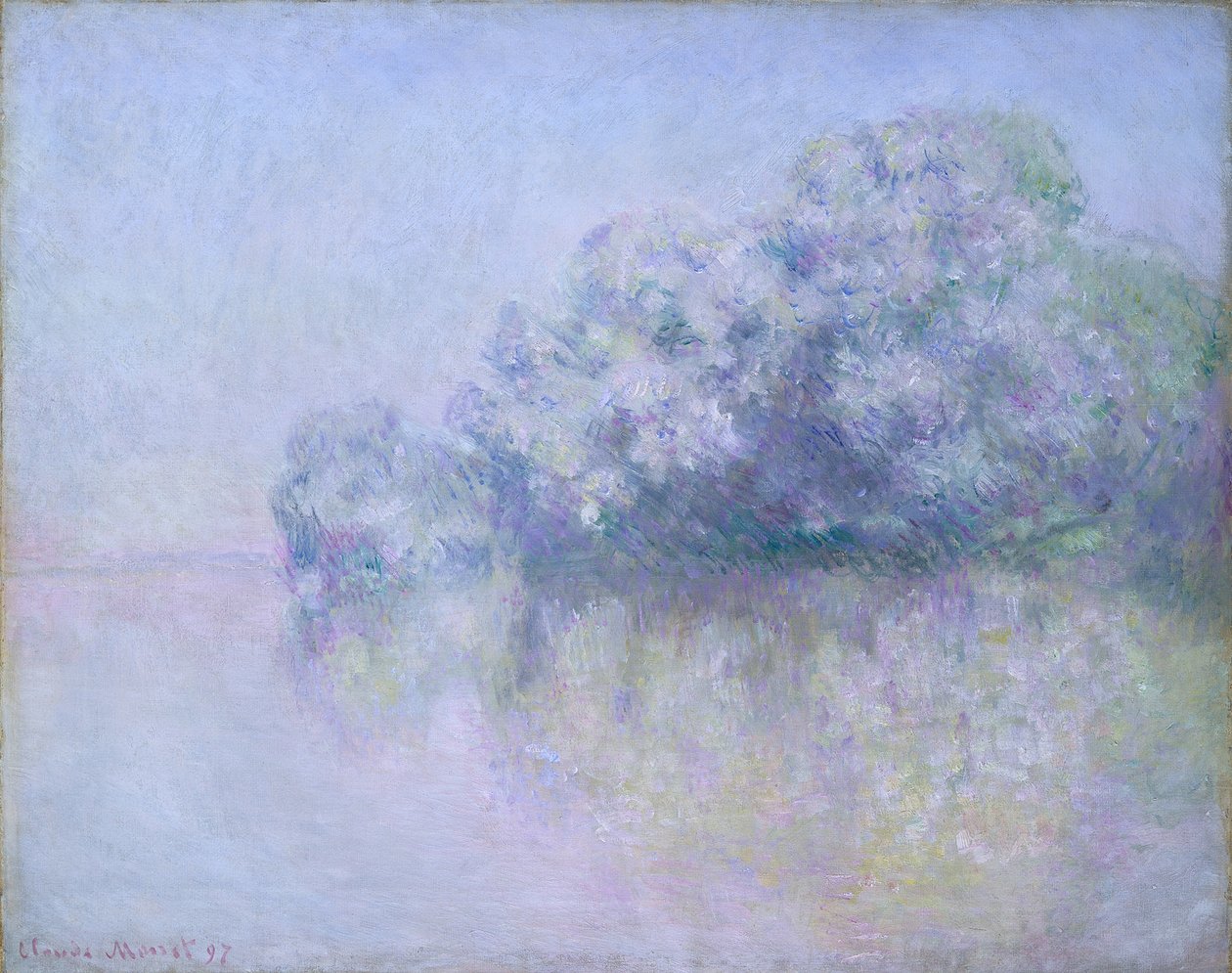 Île aux Orties près de Vernon, 1897 - Claude Monet
