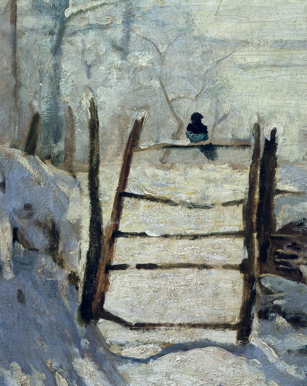 La Pie, 1868-1869 - Claude Monet
