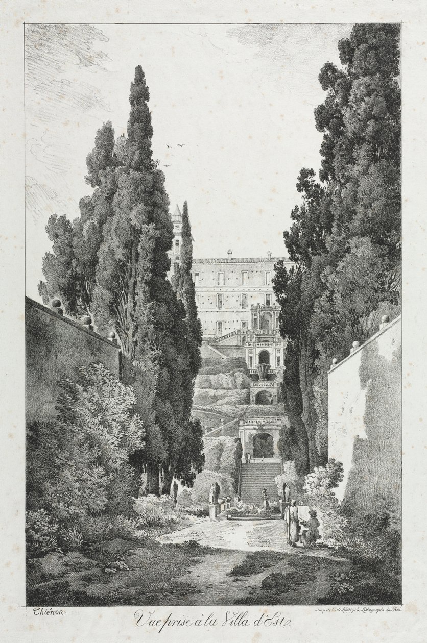 Vue à la Villa d