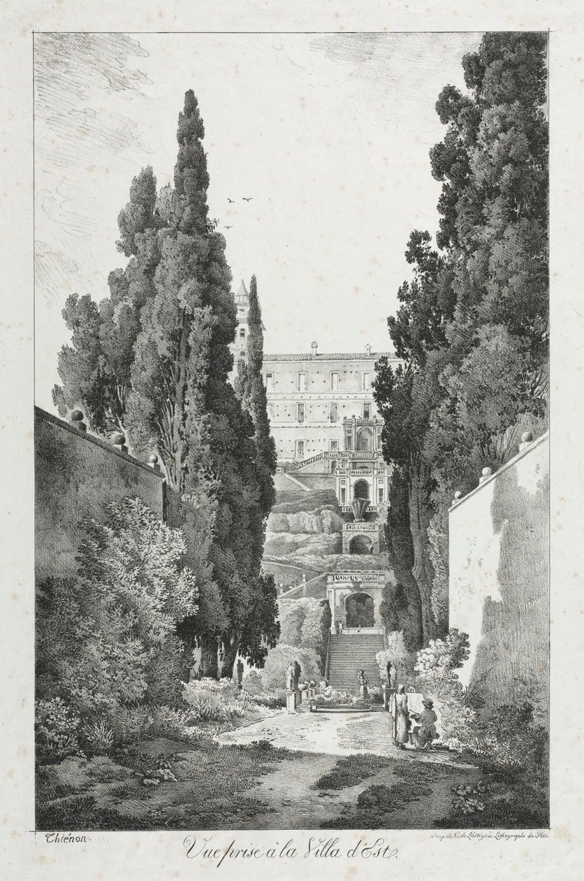 Vue à la Villa d