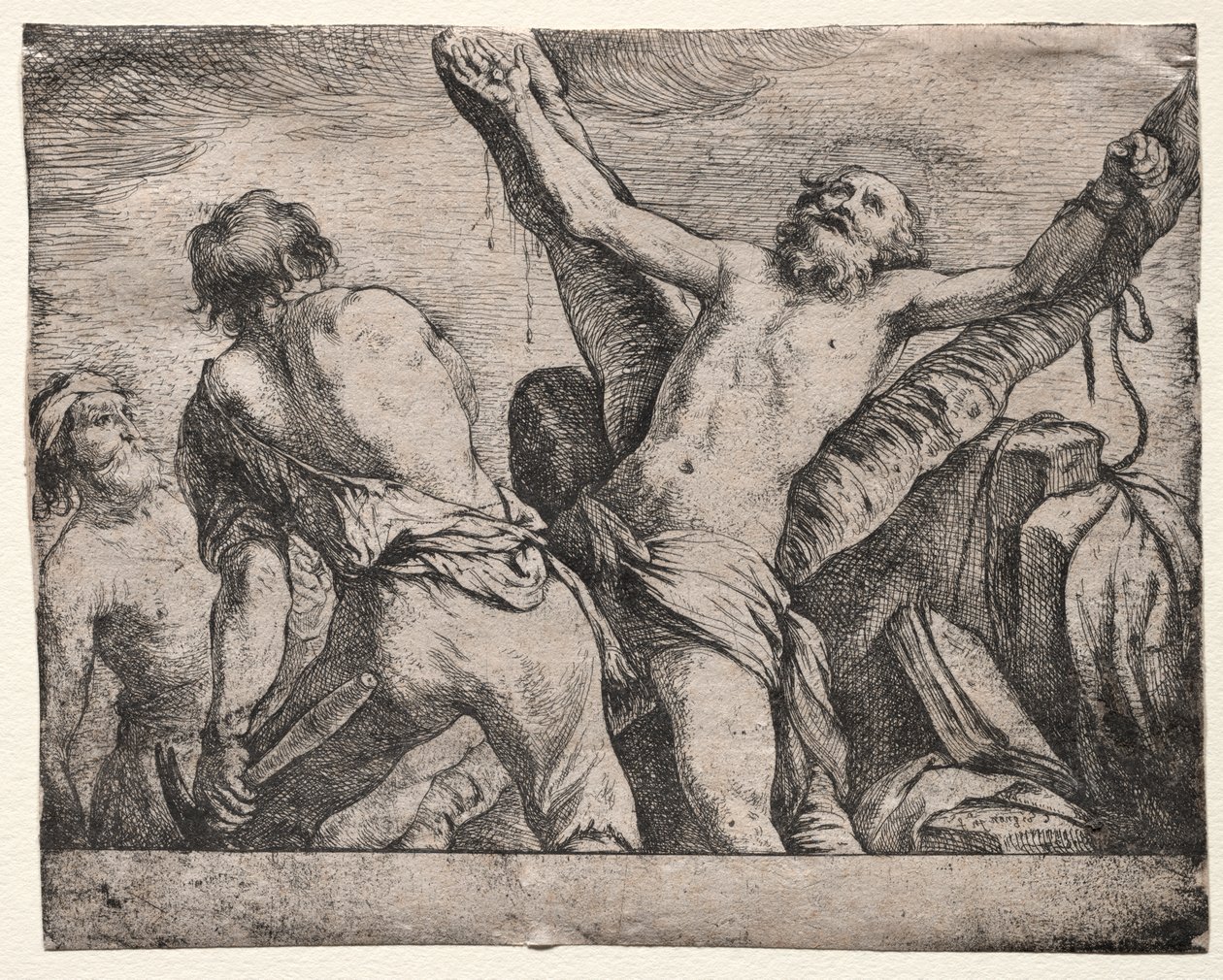 Le martyre de Saint André - Claude Vignon