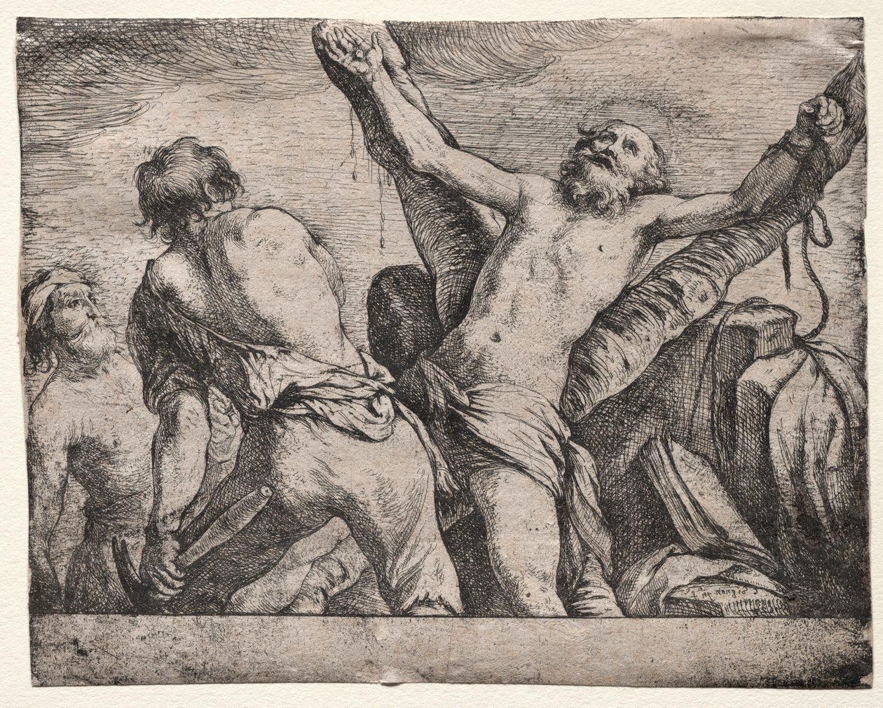 Le Martyre de Saint André - Claude Vignon