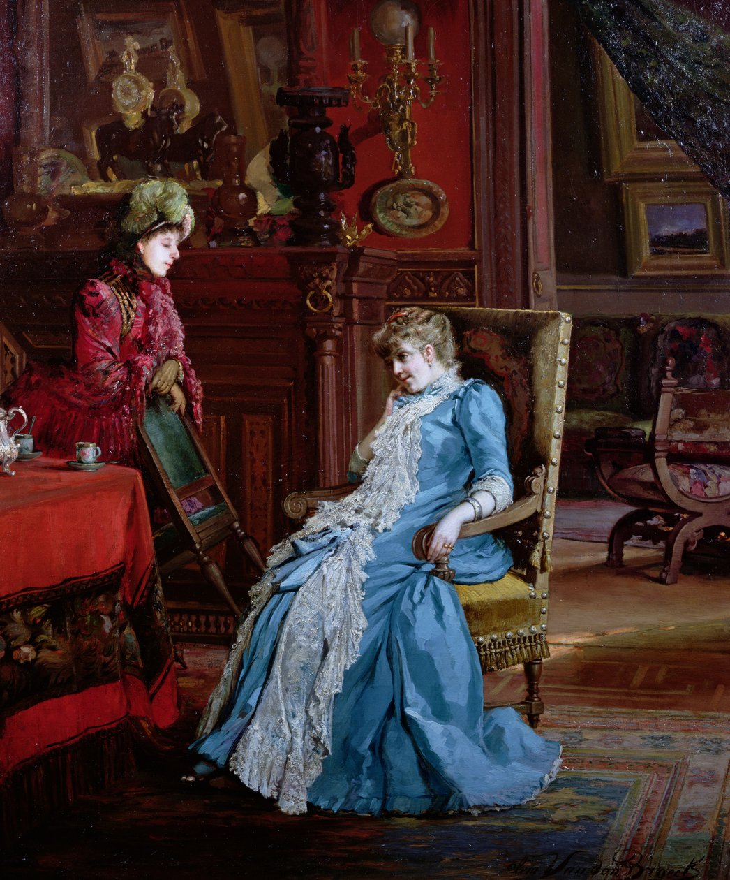 La visite - Clemence van den Broeck