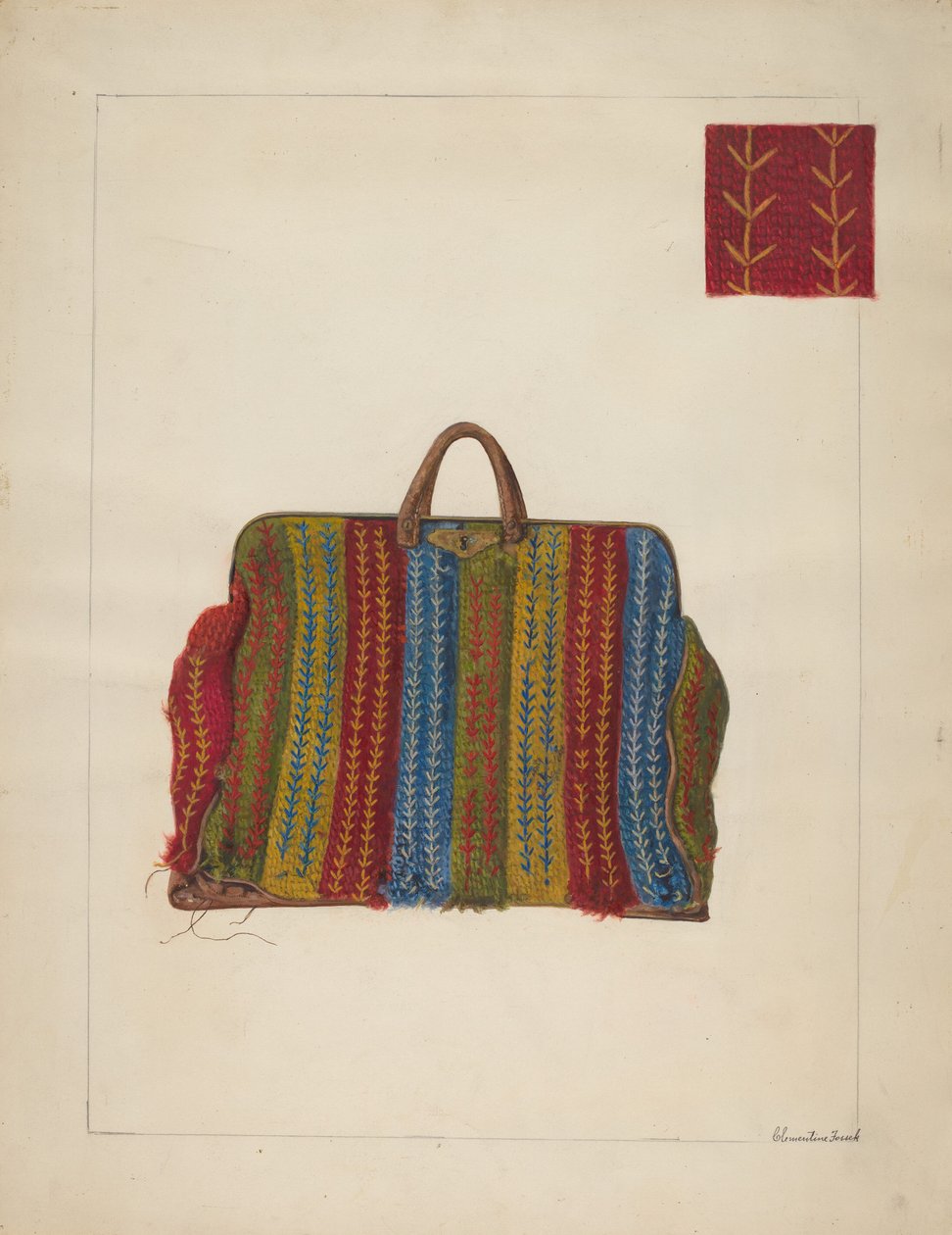 Sac de voyage - Clementine Fossek