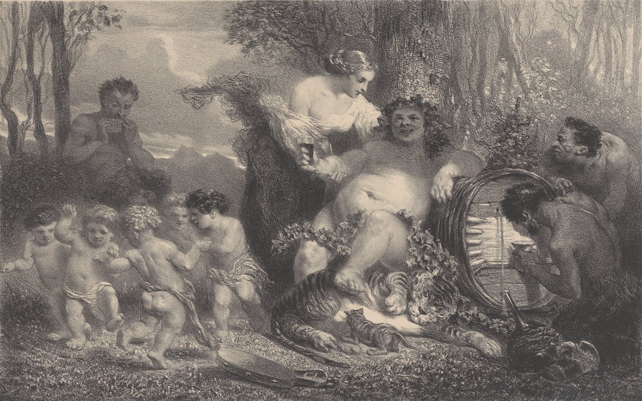 Ivresse, 1858 - Célestin Nanteuil
