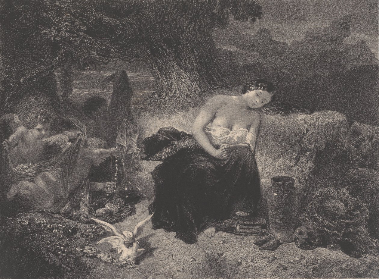 Tentations, vers 1850 - Célestin Nanteuil
