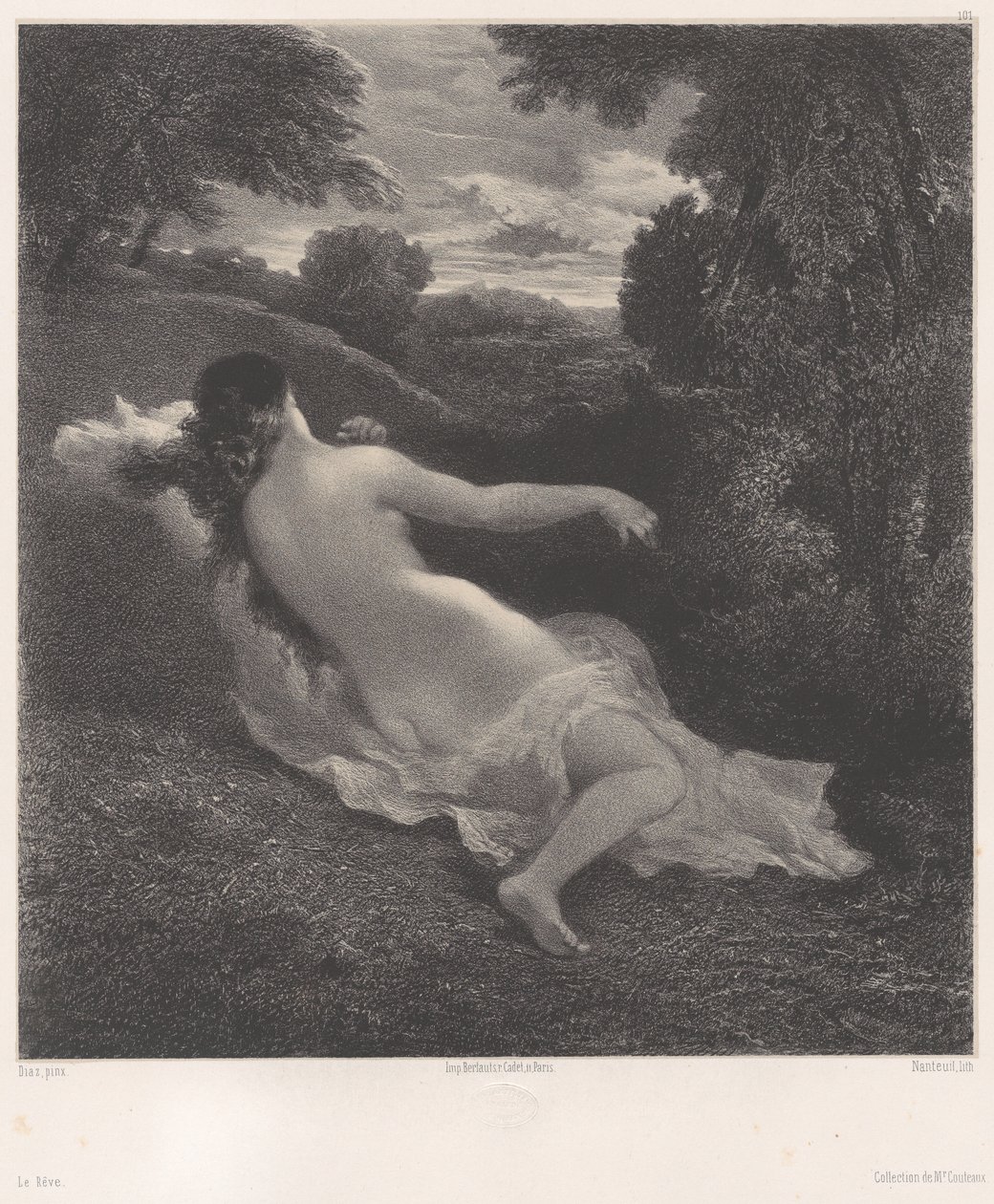 Le Rêve, vers 1849-62 - Célestin Nanteuil