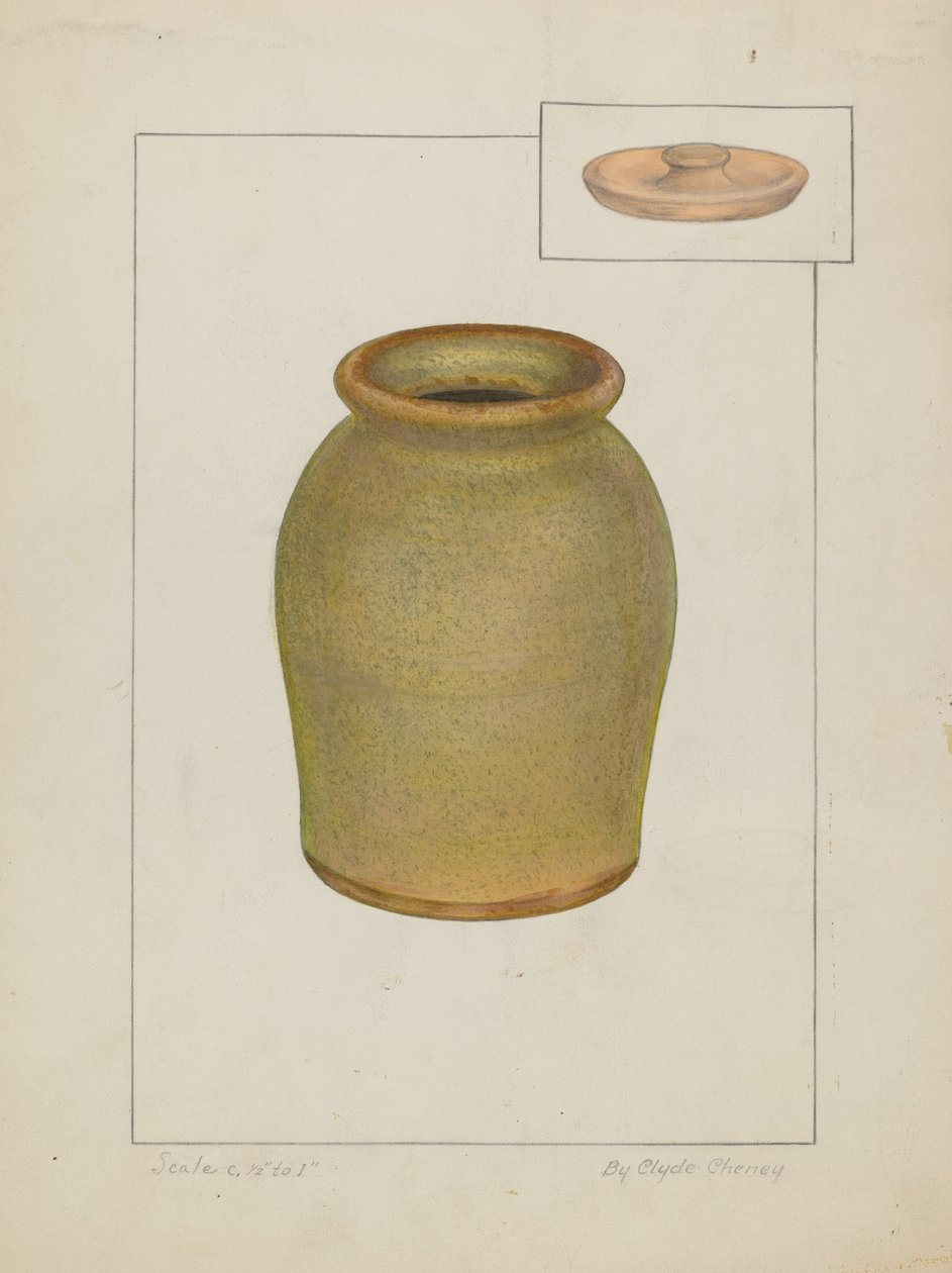 Pot de conservation - Clyde L. Cheney