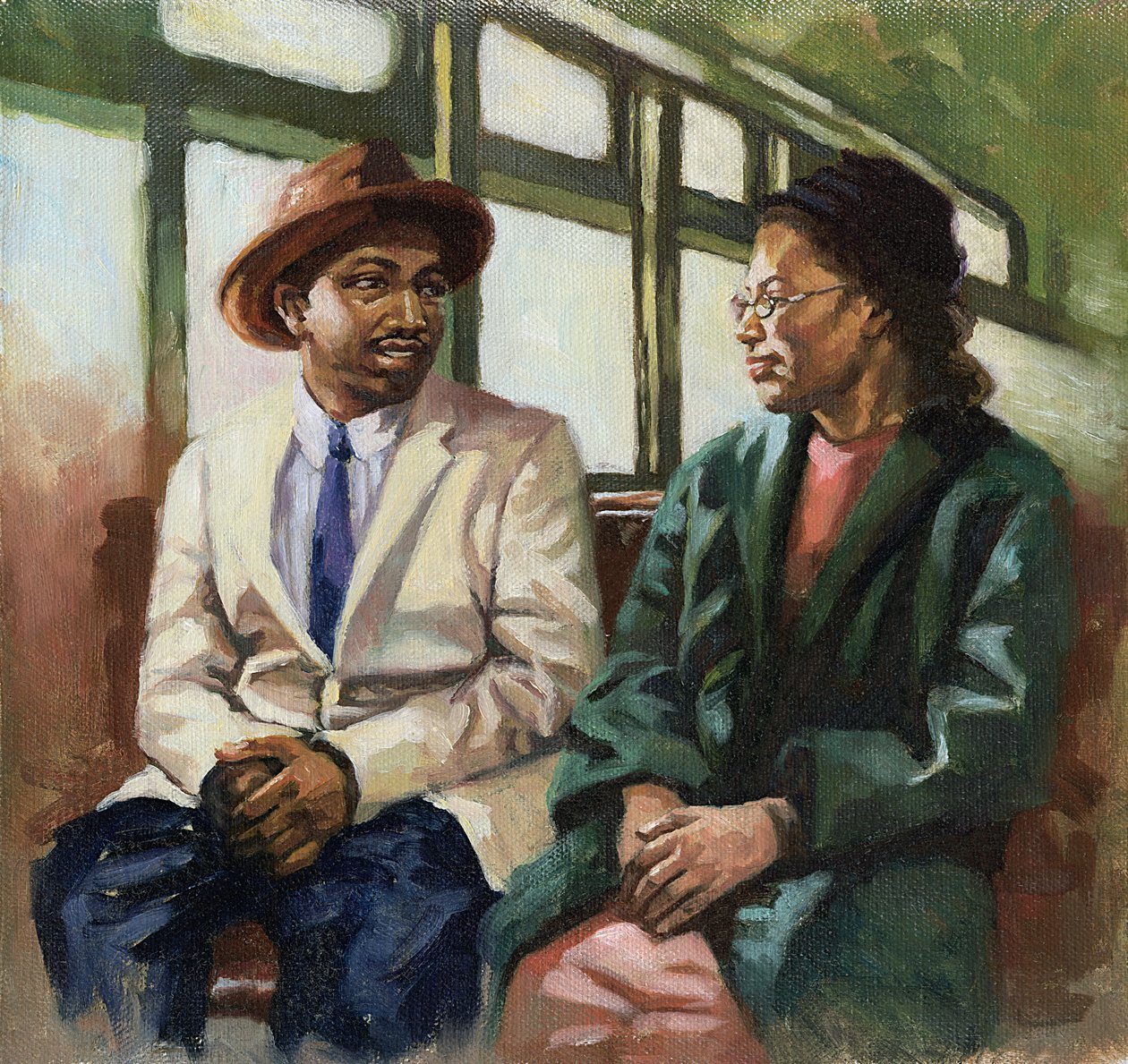 Martin et Rosa devant, 2001 - Colin Bootman