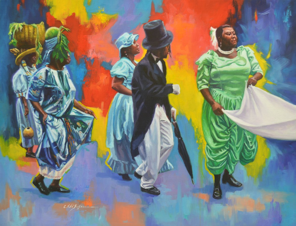 Procession de mariage - Colin Bootman