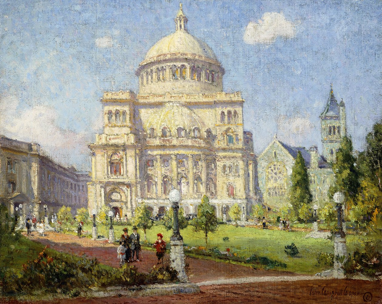 Un jour de printemps, Boston - Colin Campbell Cooper