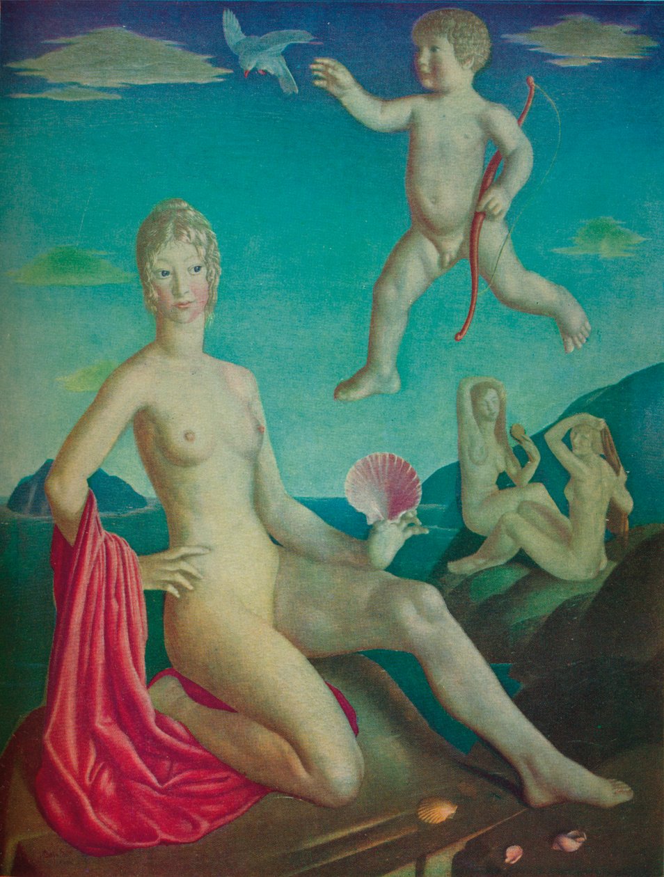 Vénus et Cupidon - Collin Unwin Gill