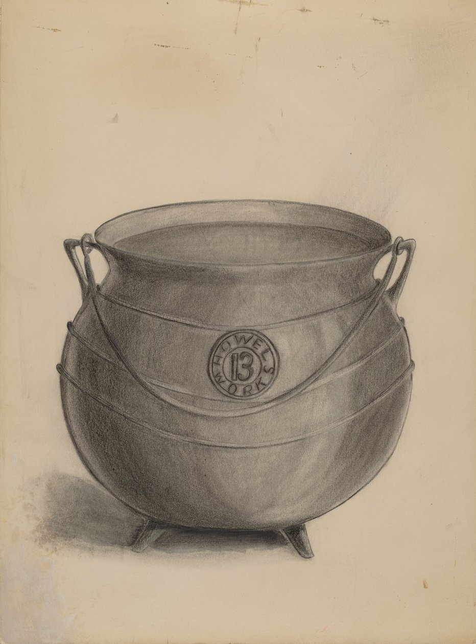 Pot de cuisson en fer - Columbus Simpson