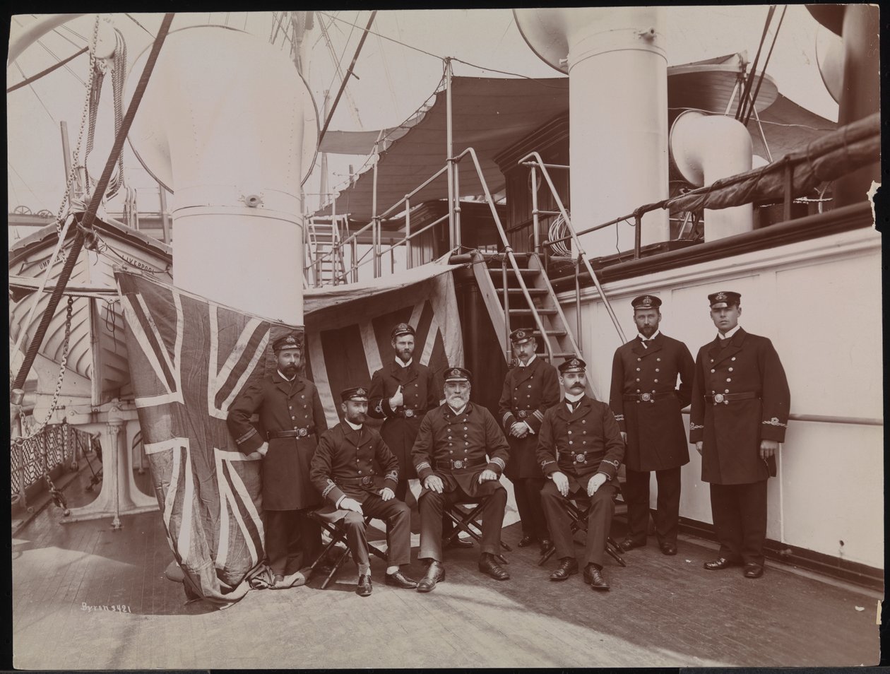 Cunard Line, S.S. "Umbria", c.1897 (photo n/b) - Company Byron
