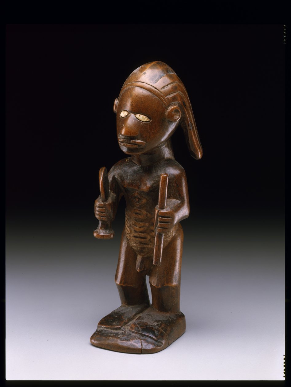 Figure Masculine Debout, Peuple Bembe - Congolese Congolese
