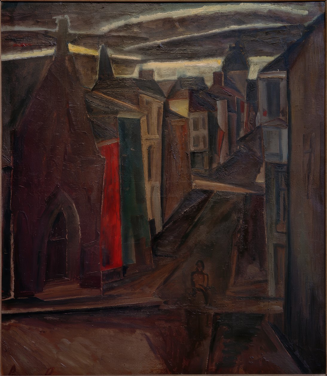 Rue à Ostende - Constant Permeke