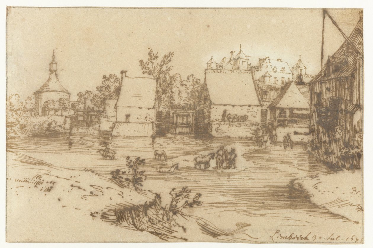 Vue sur Lembeek - Constantijn Huygens (II)