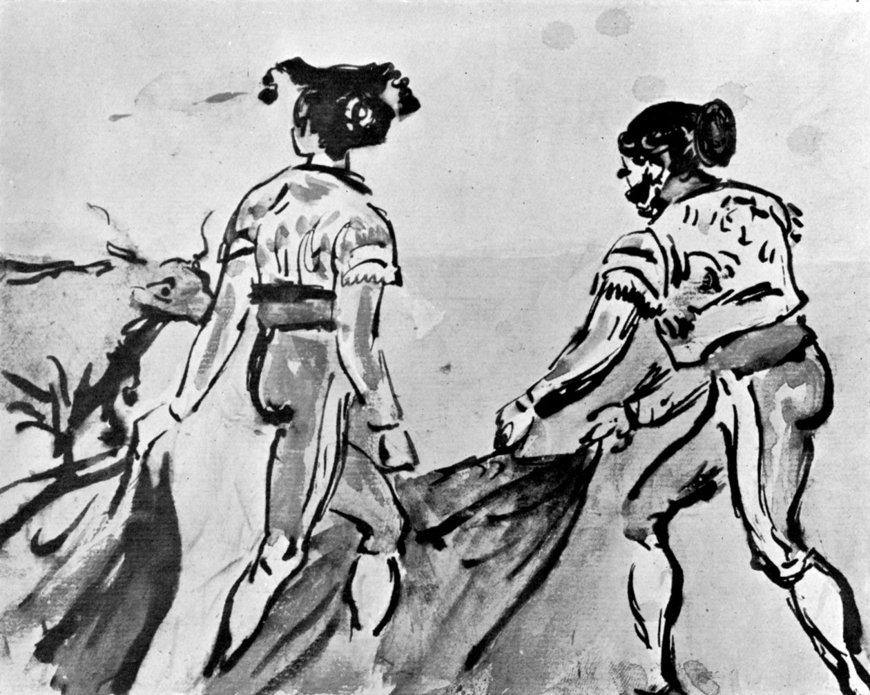 La corrida - Constantin Guys
