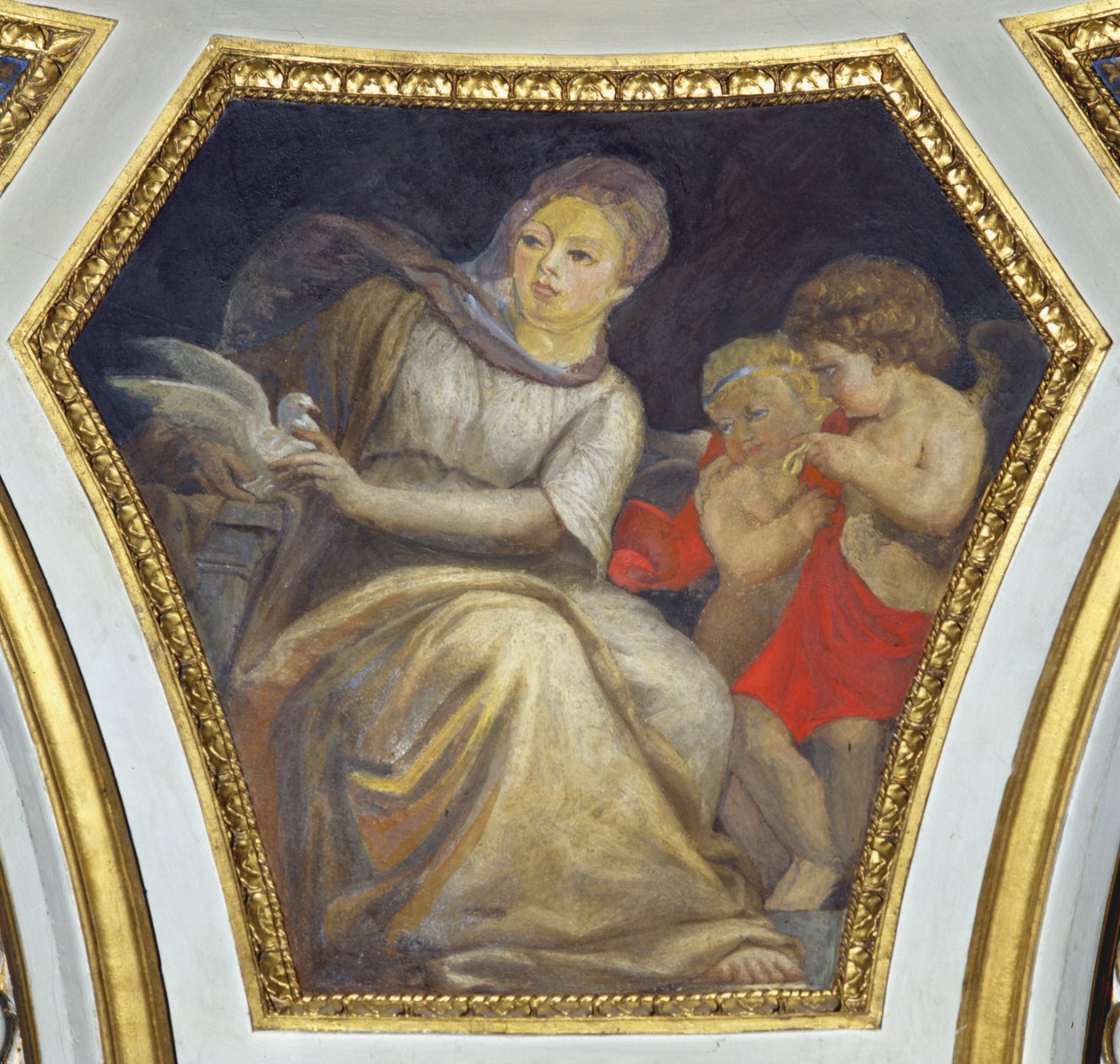 La Prudence (les quatre vertus cardinales) - Constantino Brumidi