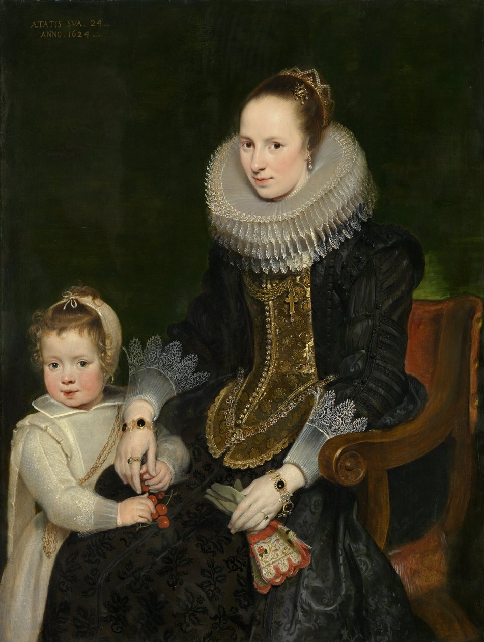 Mère et enfant - Cornelis de Vos