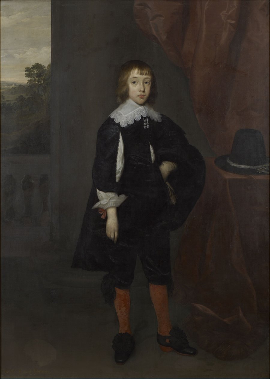 Portrait de Christopher Hatton - Cornelis Janssens van Ceulen