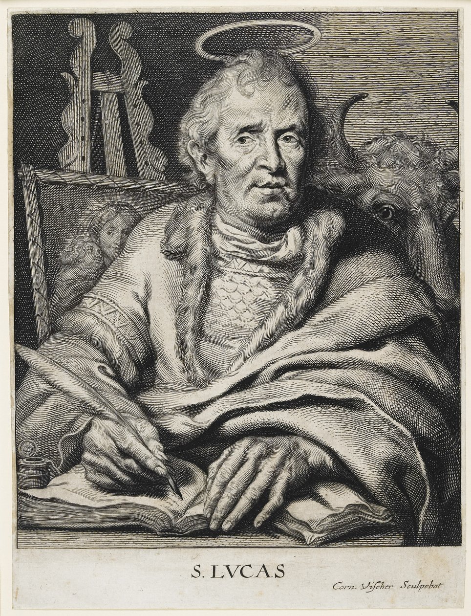 Saint Luc - Cornelis Visscher