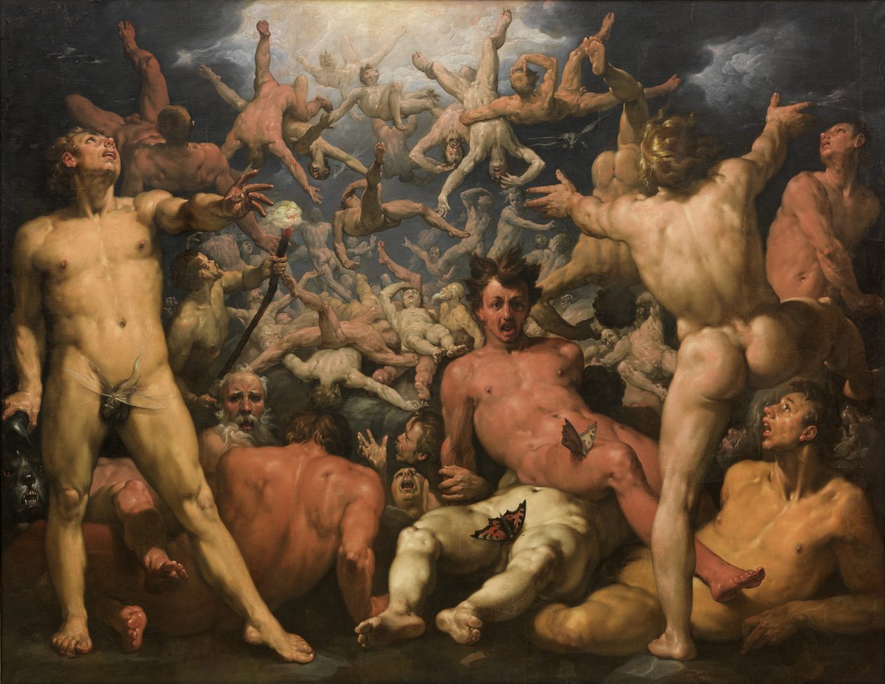 Chute des Titans - Cornelis van Haarlem