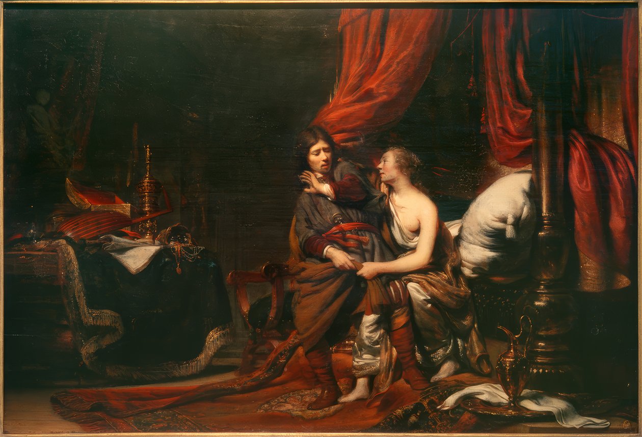 Joseph et la femme de Potiphar - Cornelis Bisschop
