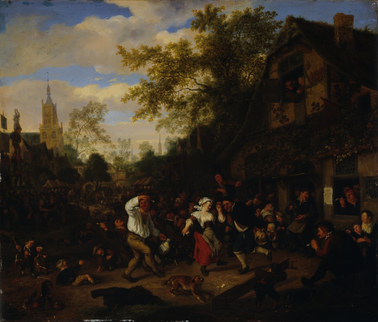 Une Kermesse, 1697 - Cornelis Dusart