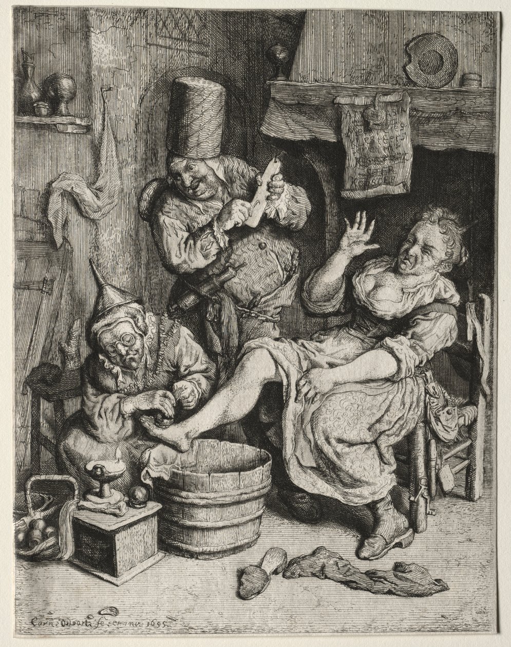La Ventouse - Cornelis Dusart