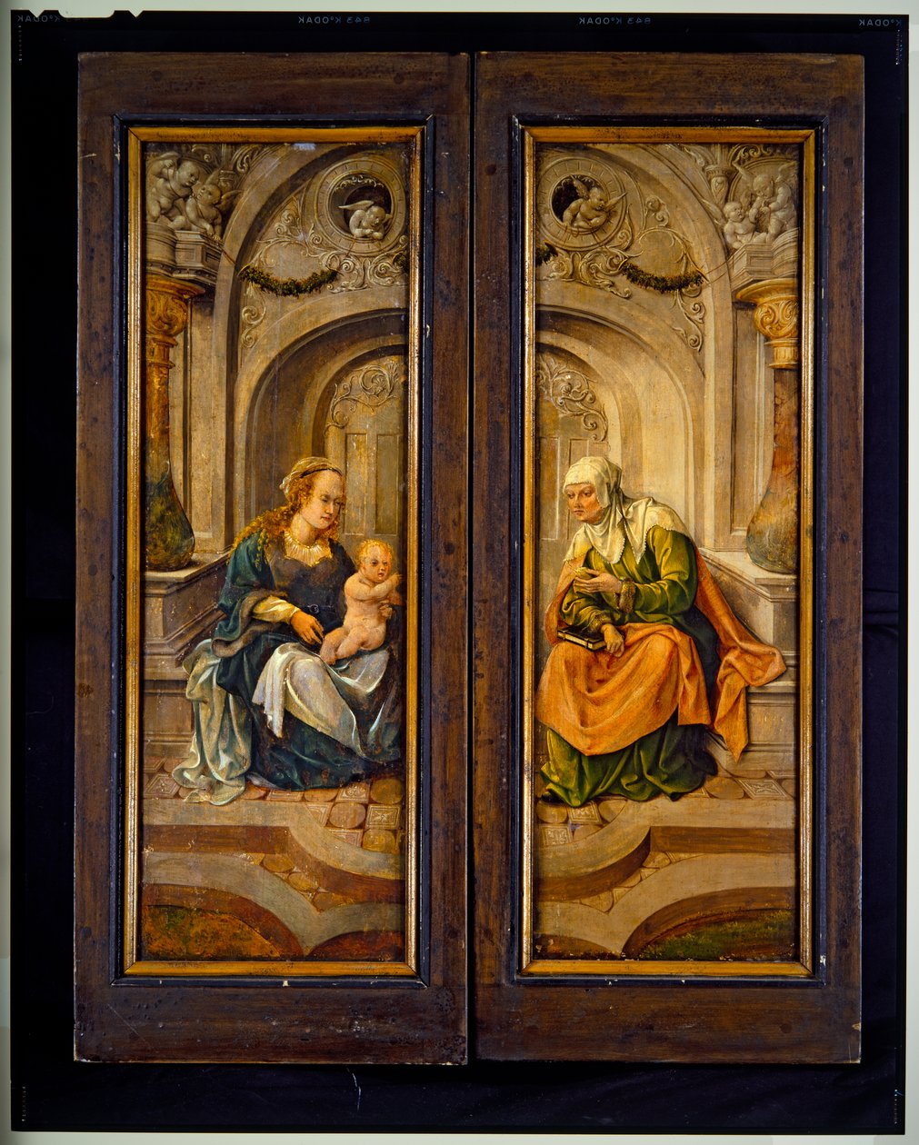 Triptyque de la Crucifixion (panneau central) - Cornelis Engelbrechtsen
