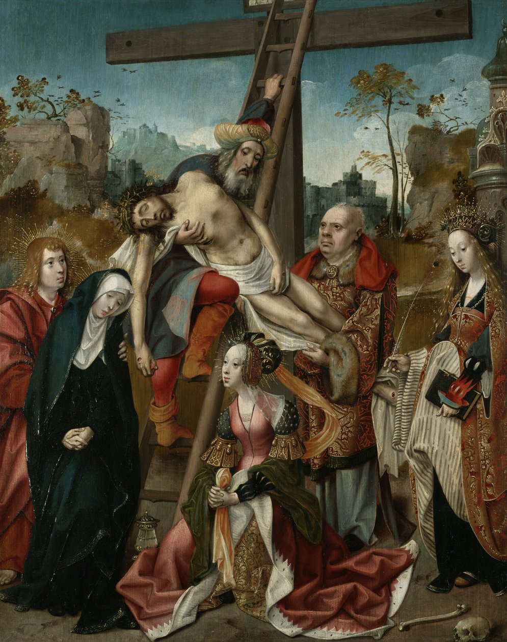 La Déposition, c.1510-20 - Cornelis Engelbrechtsen
