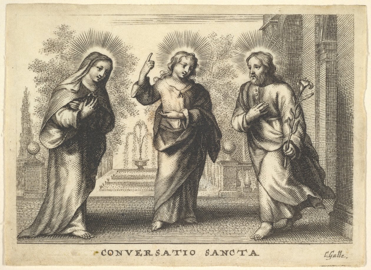Conversatio sancta - Cornelis Galle I