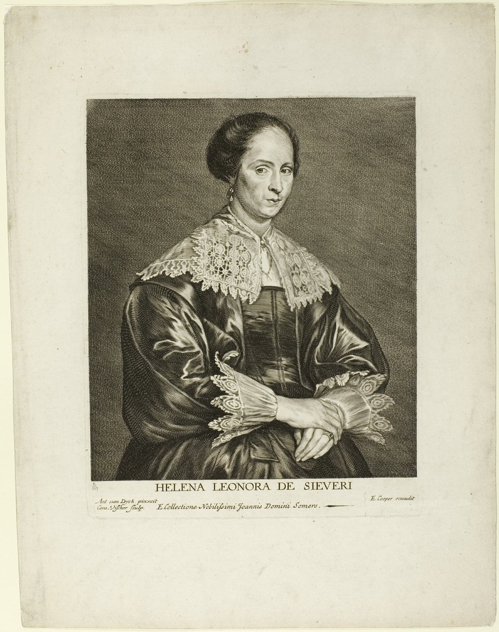 Helena-Leonora de Sieveri - Cornelis Visscher