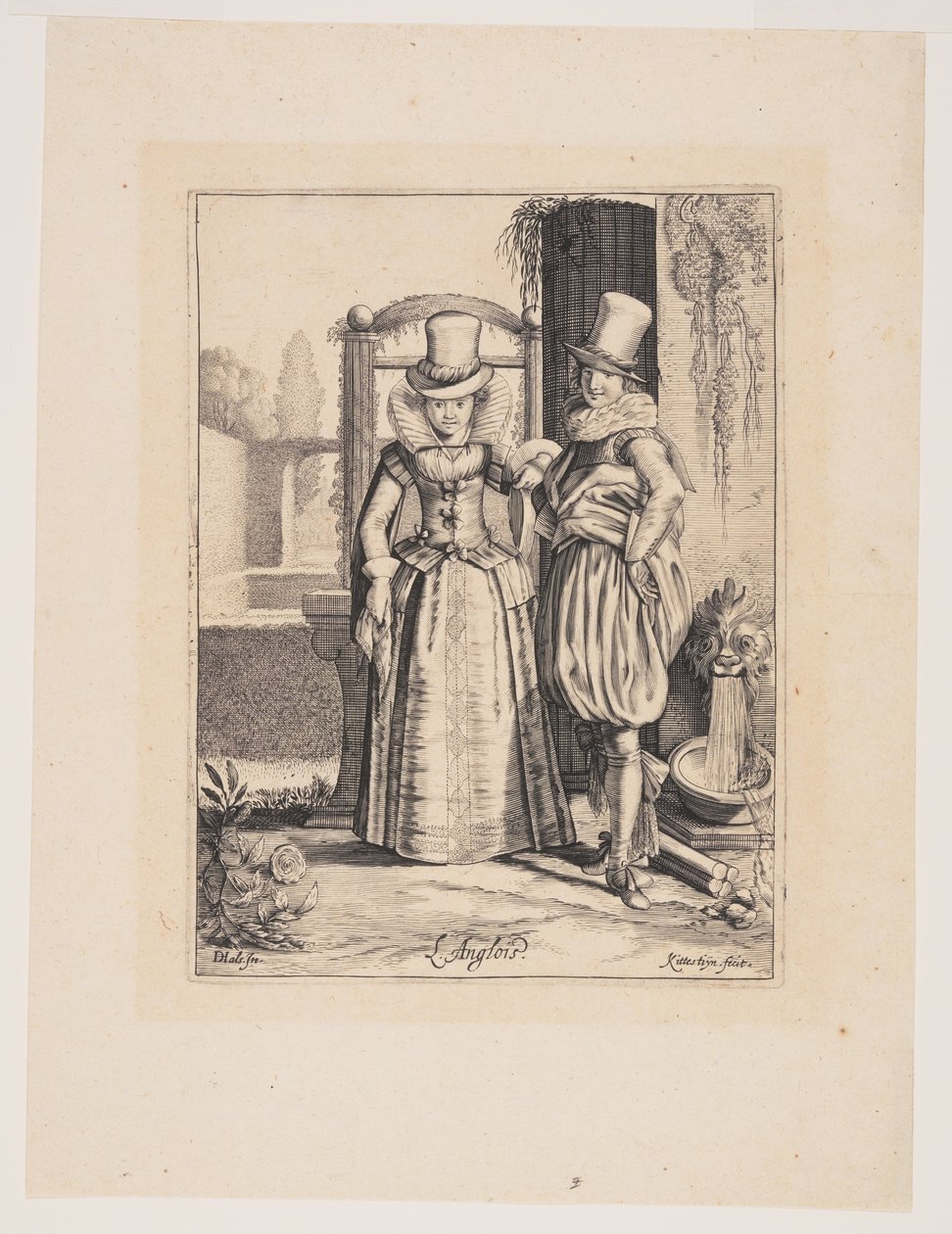 L’Anglois (The English) - Cornelis van Kittensteyn
