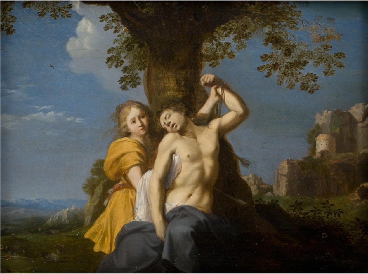 Saint Sébastien - Cornelis van Poelenburch