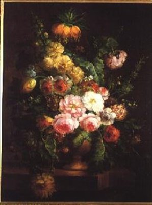 Urne avec des fleurs - Cornelis van Spaendonck