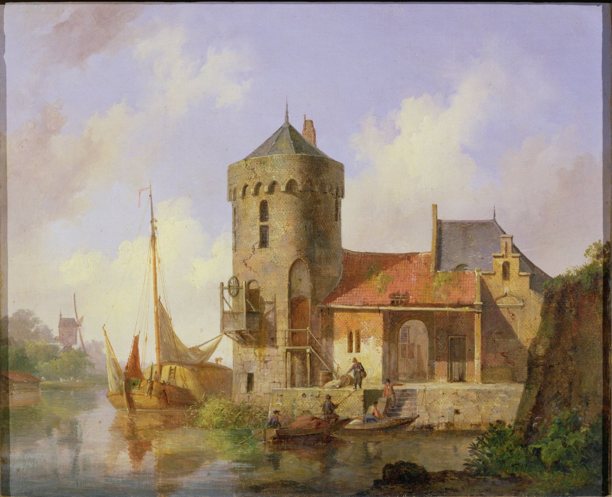 Sur le Rhin - Cornelis Springer