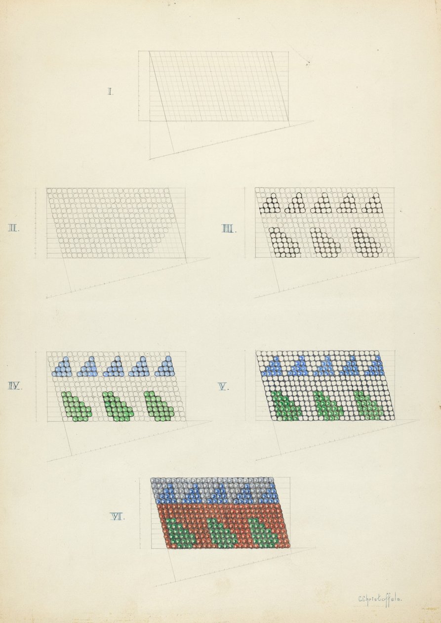 Travail de perles : Démonstration de technique - Cornelius Christoffels