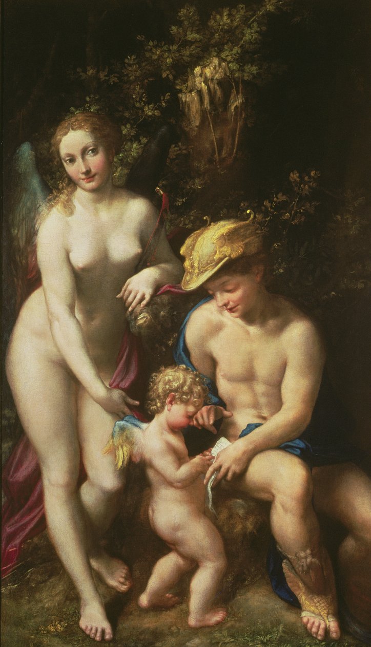 Vénus avec Mercure et Cupidon (