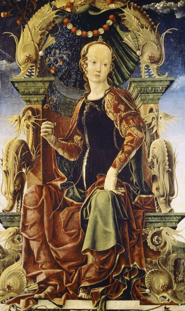 Une muse, possiblement Calliope - Cosimo Tura