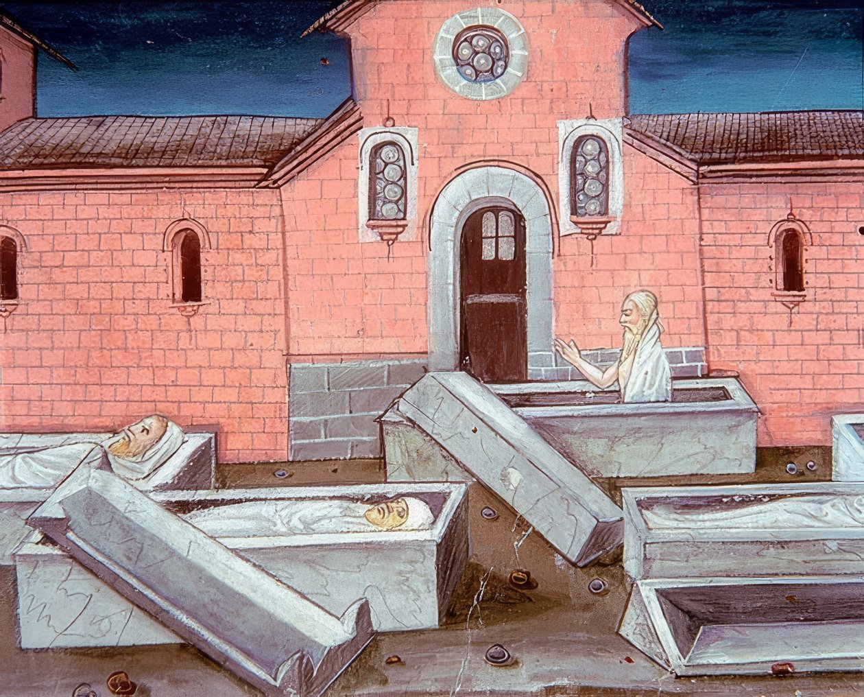 Résurrection des morts (c.120r) - Cristoforo De Predis