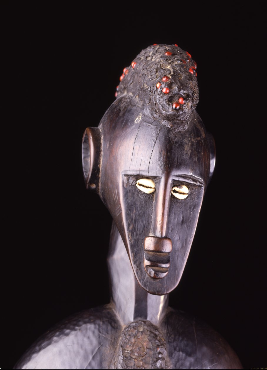 Pilonneur de rythme féminin (détail) - Culture Senufo