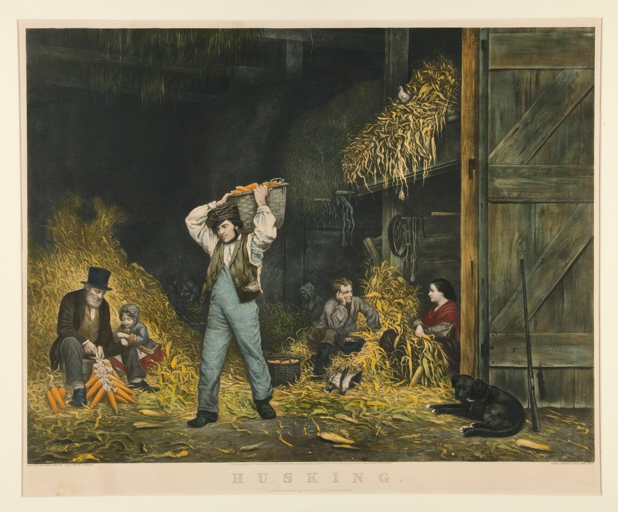 Égrenage - Currier and Ives