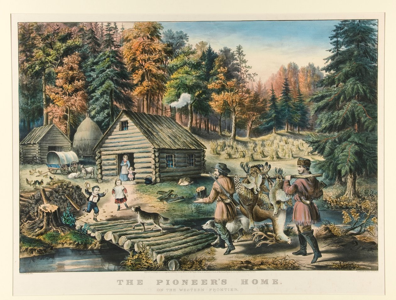 Le Pionnier - Currier and Ives